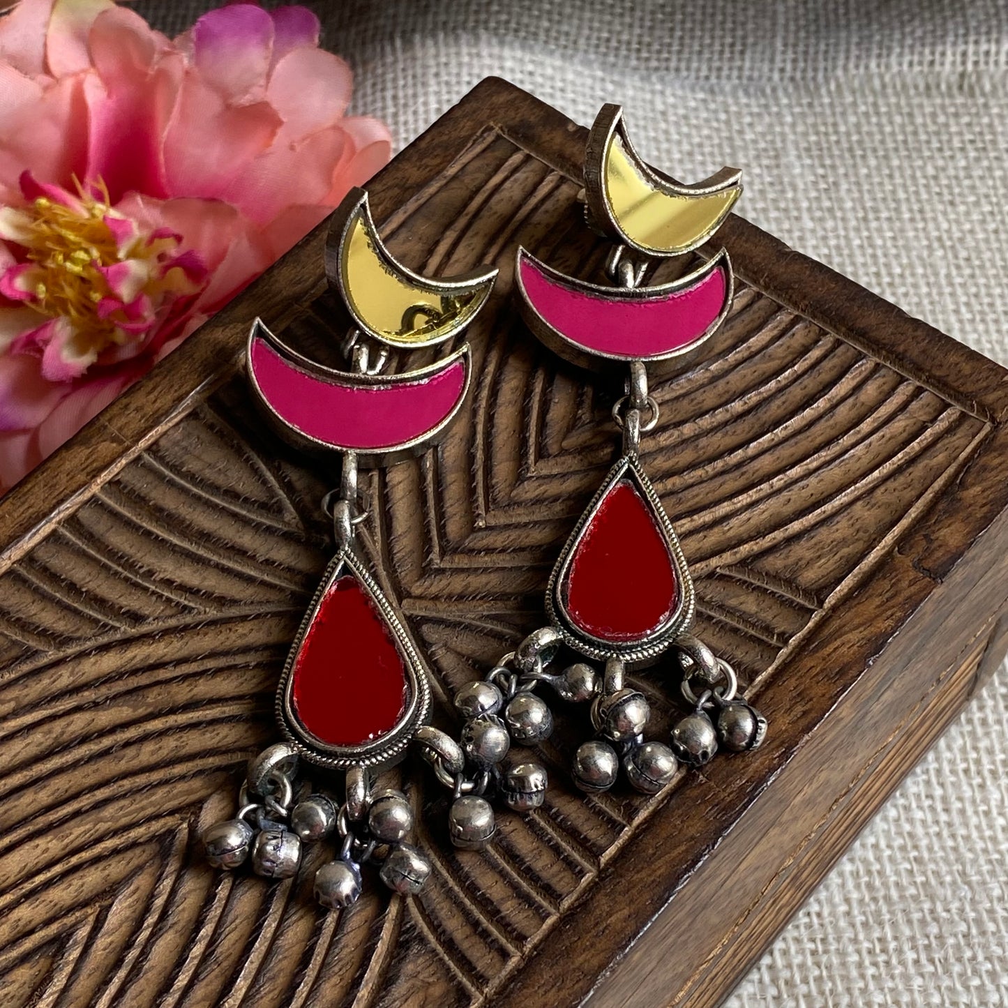 Naaz afgani glass earring