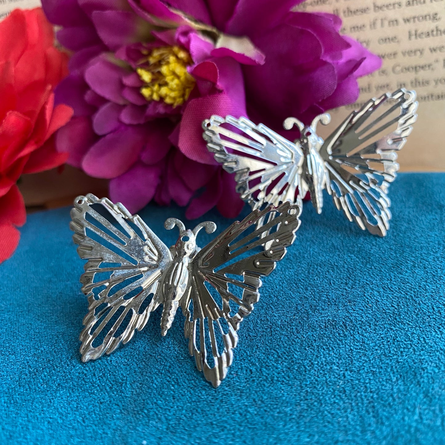 Aria butterfly studs