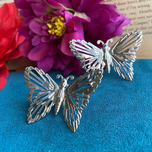 Aria butterfly studs