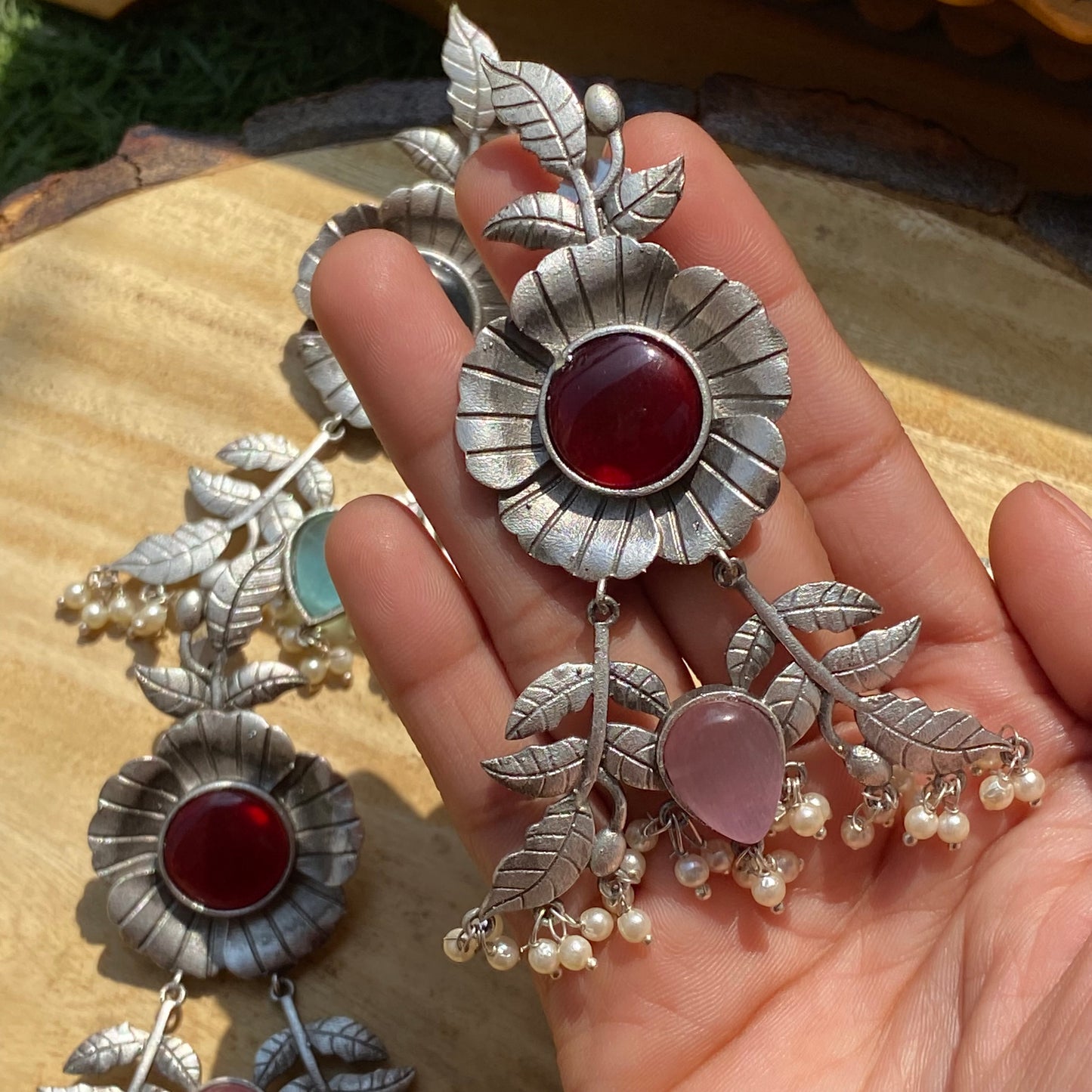 Pushpa earrings