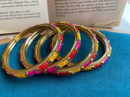 Colourful Simar bangles