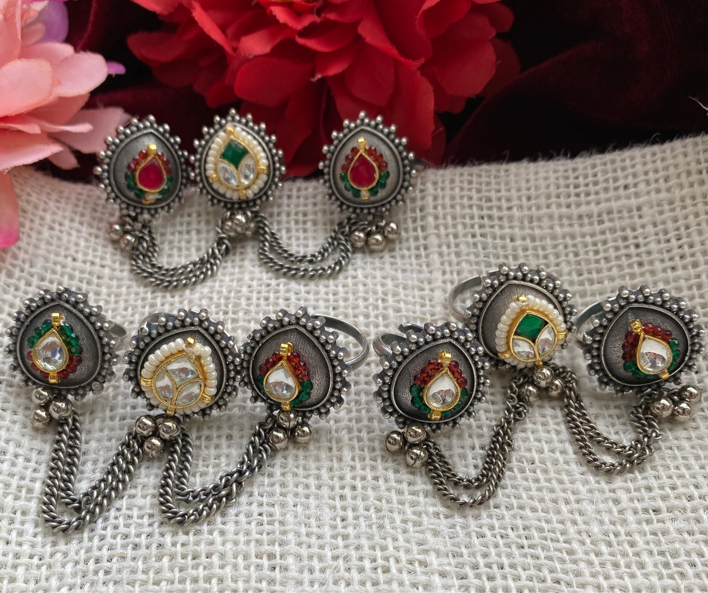 Navratri chain ring