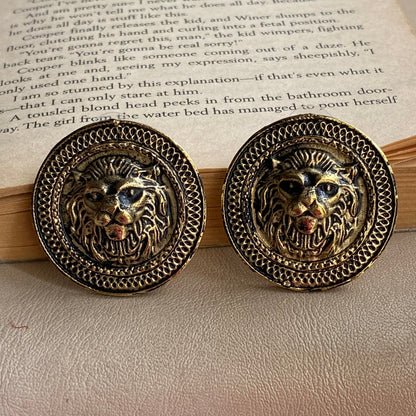 Golden Lion studs