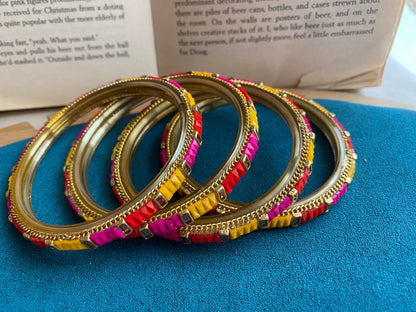 Colourful Simar bangles