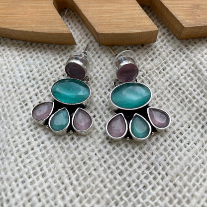 Three drop stone stud