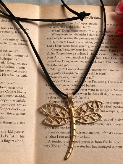 Dragonfly pendant charm