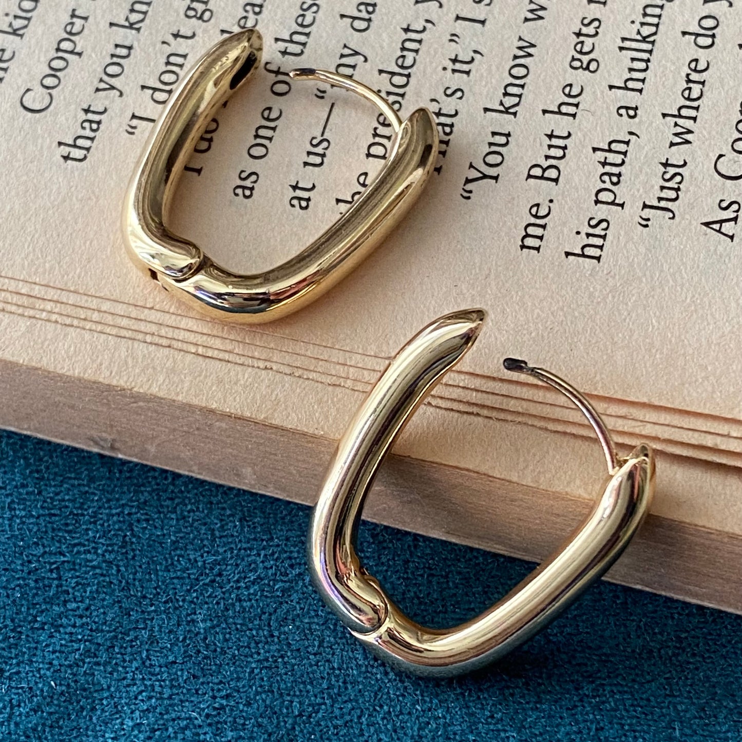 Sophia gold hoops