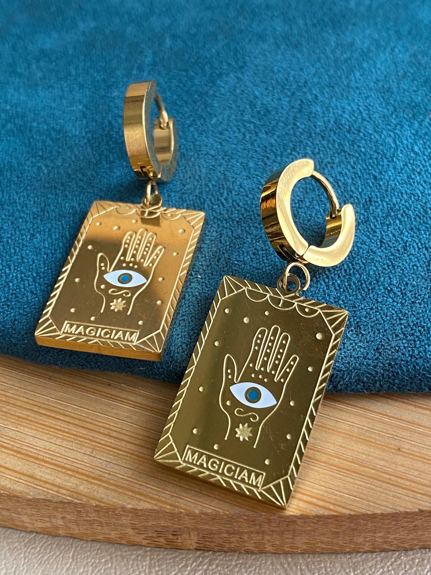 Magician tarot earring