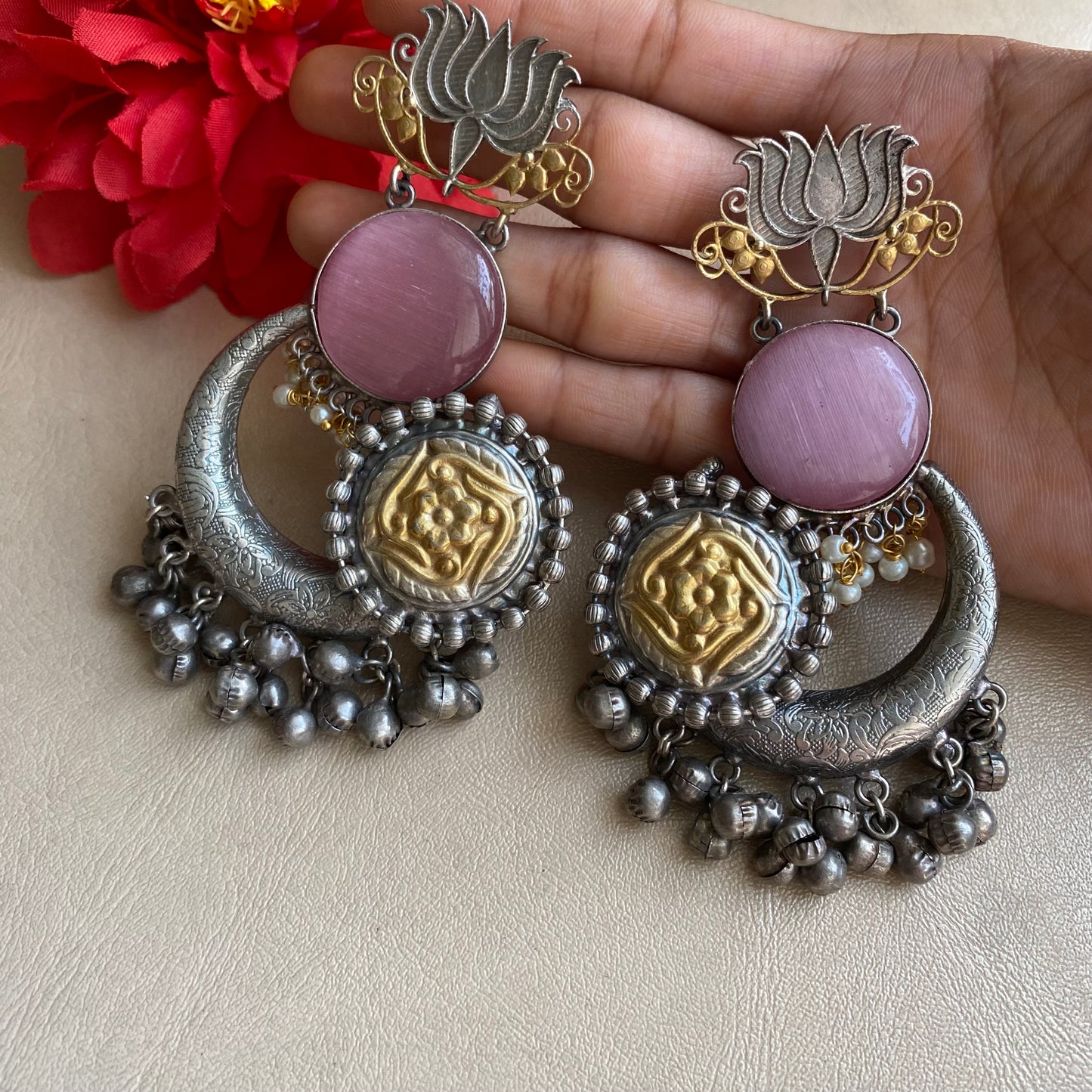 Lotus  earrings