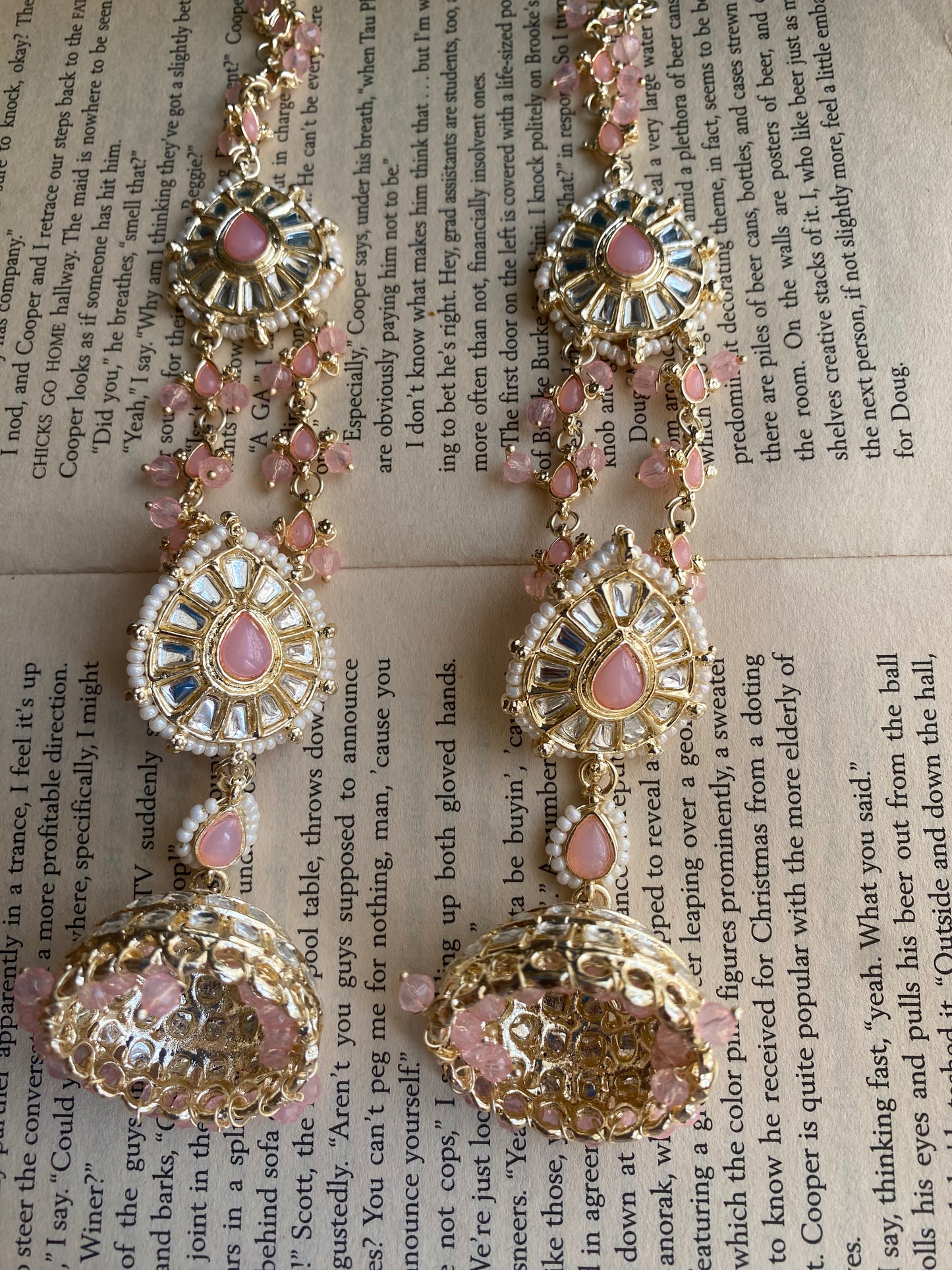 Harnam jhumkas