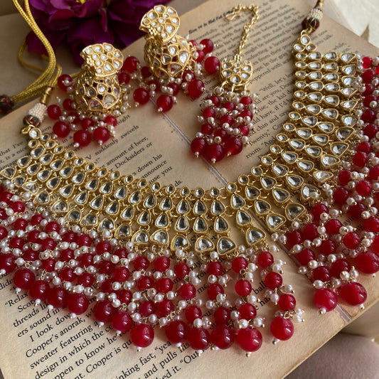 Mishika choker ( Red)