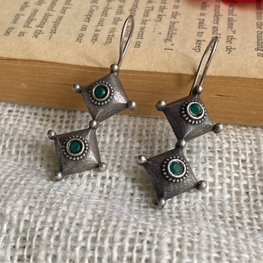 Silver replica earring