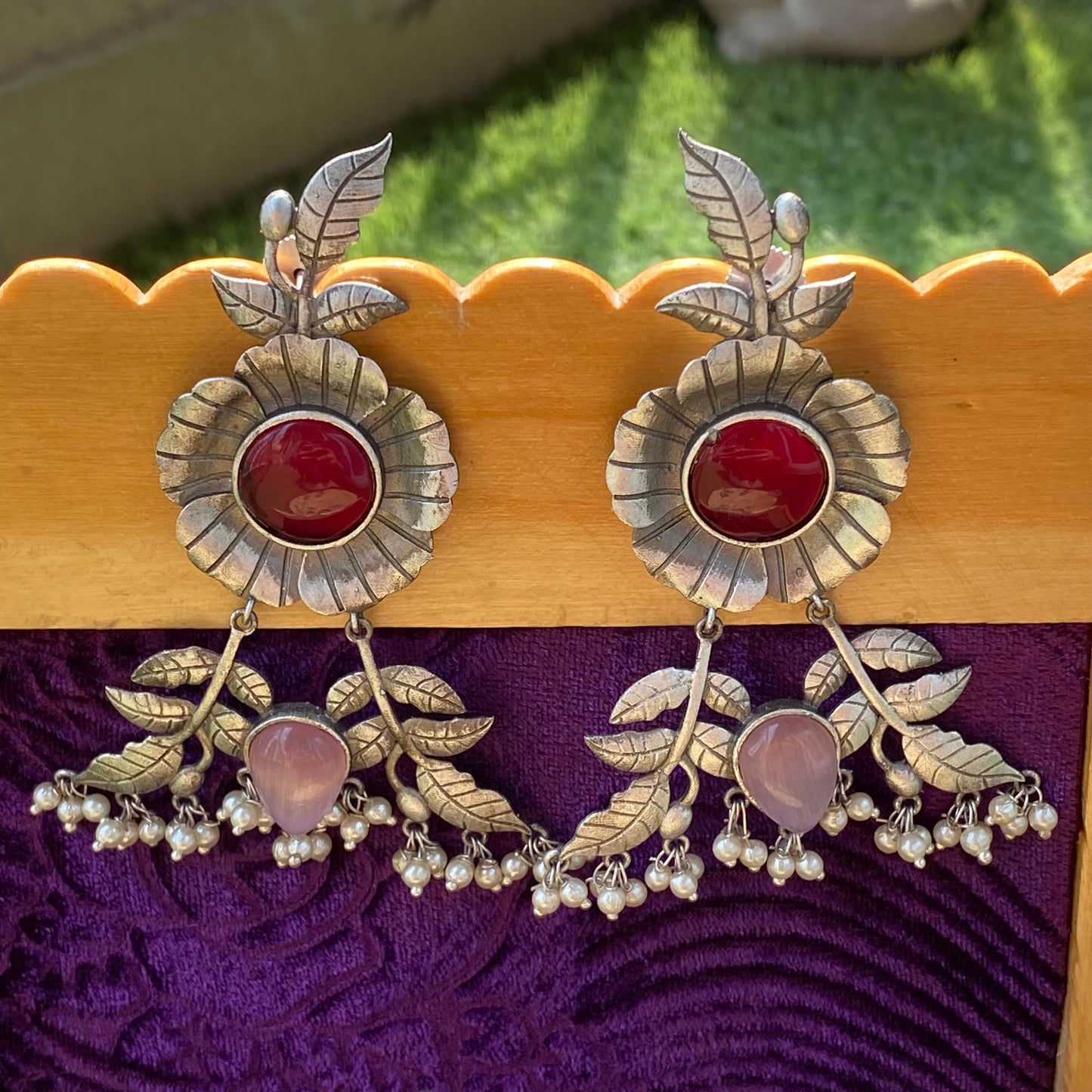 Pushpa earrings