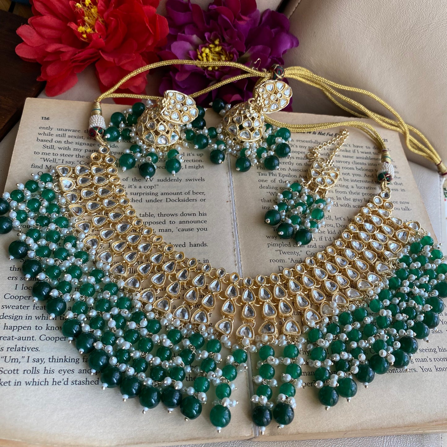 Mishika choker (Green)