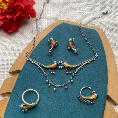 Paakhi choker set