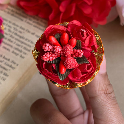 Handmade flower rings