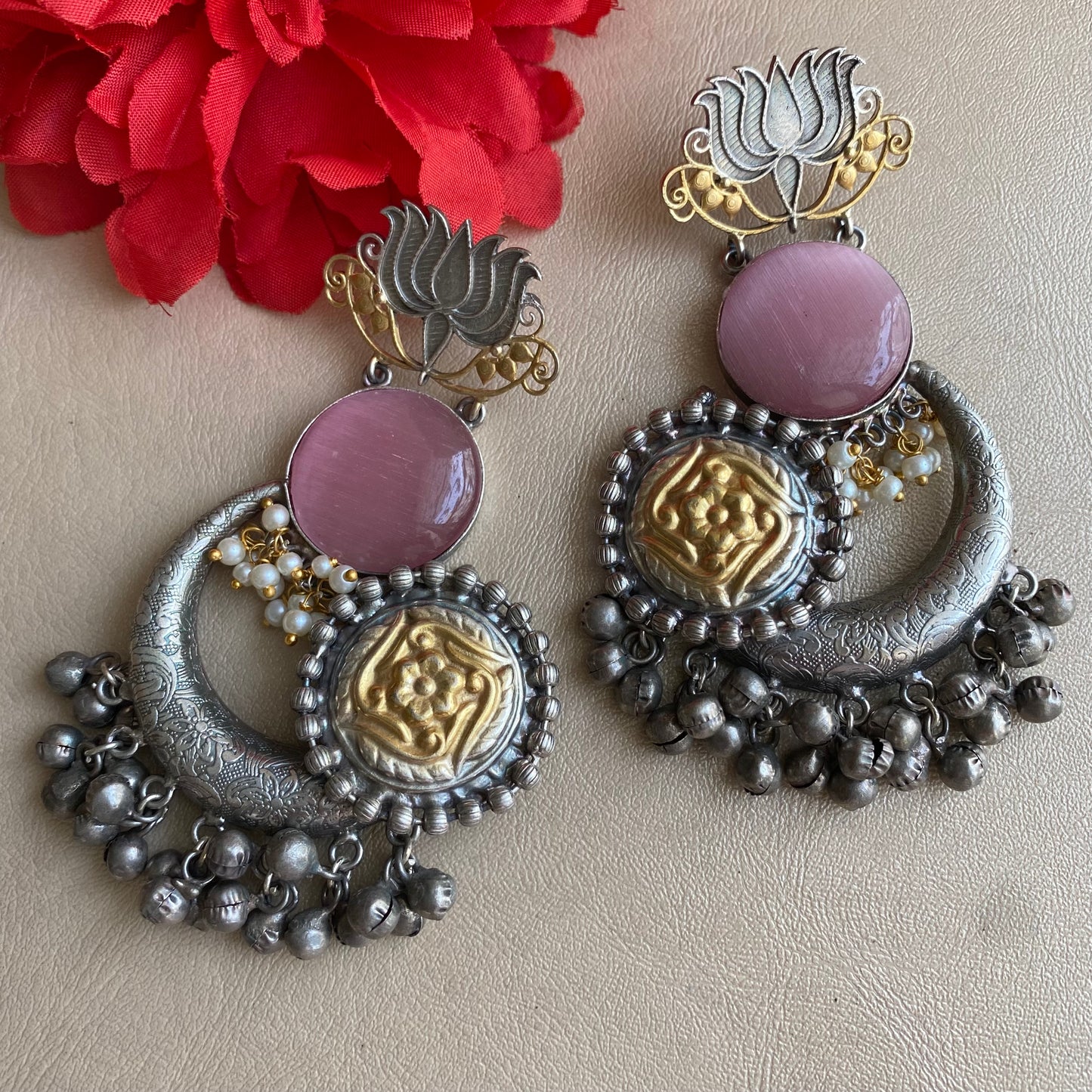 Lotus  earrings