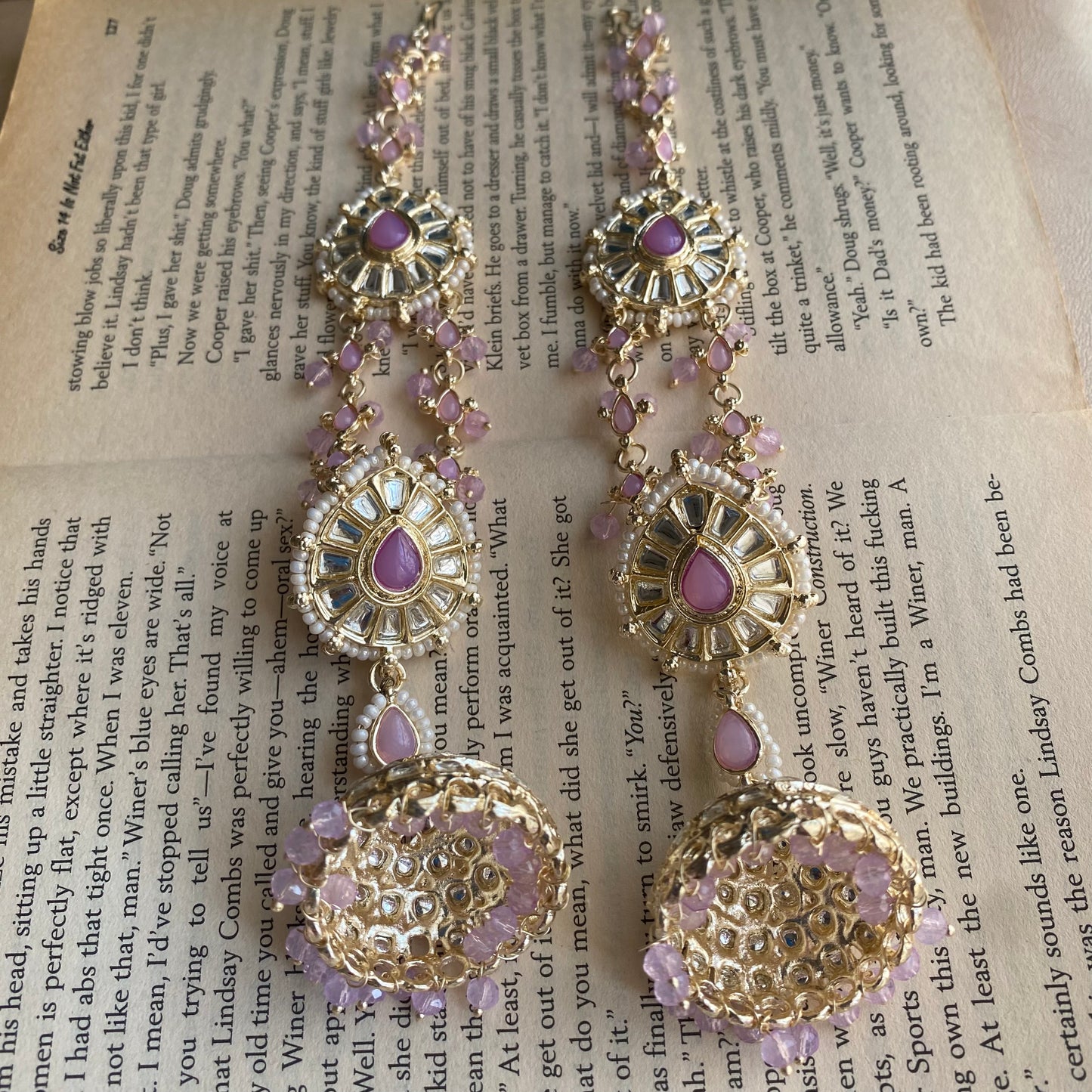 Harnam jhumkas