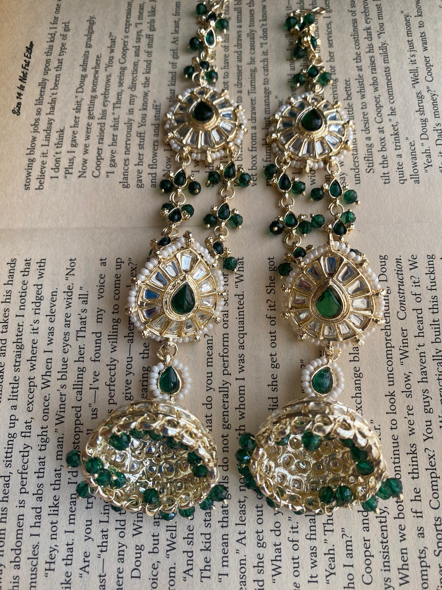 Harnam jhumkas