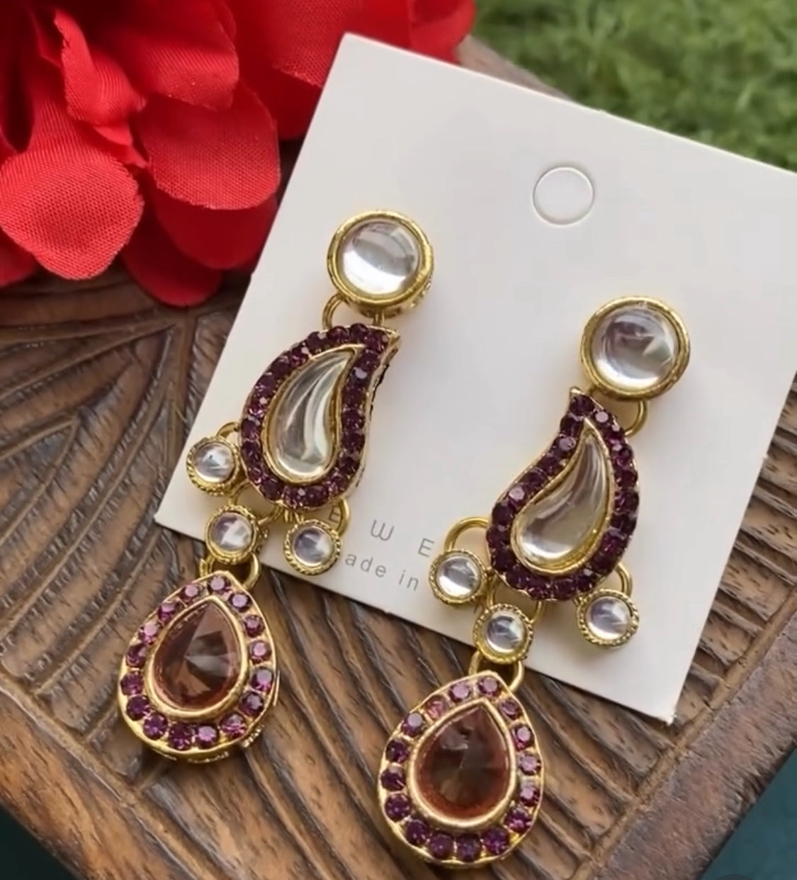 Ruhi Kundan earring