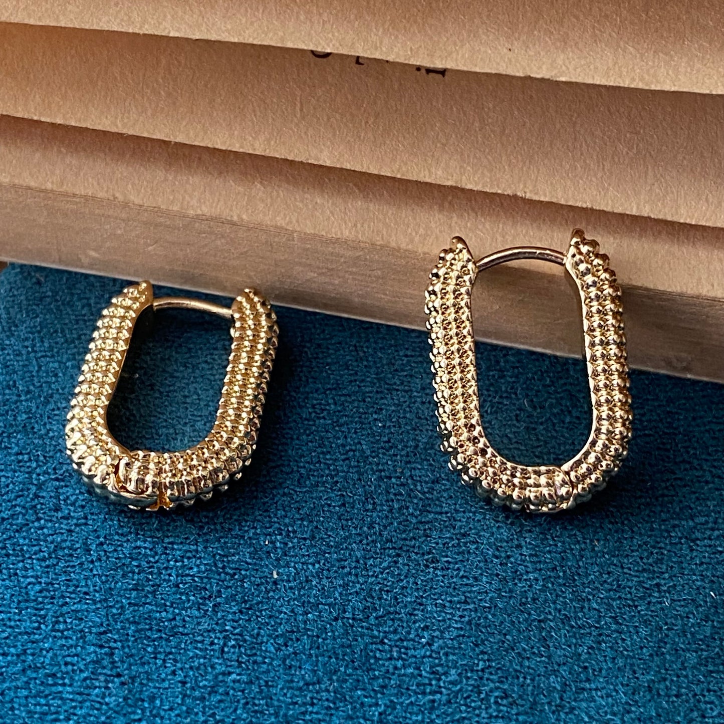 Eva golden hoops