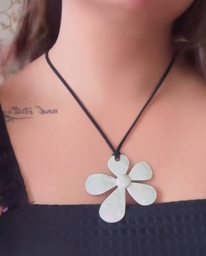 Five-petal flower charm