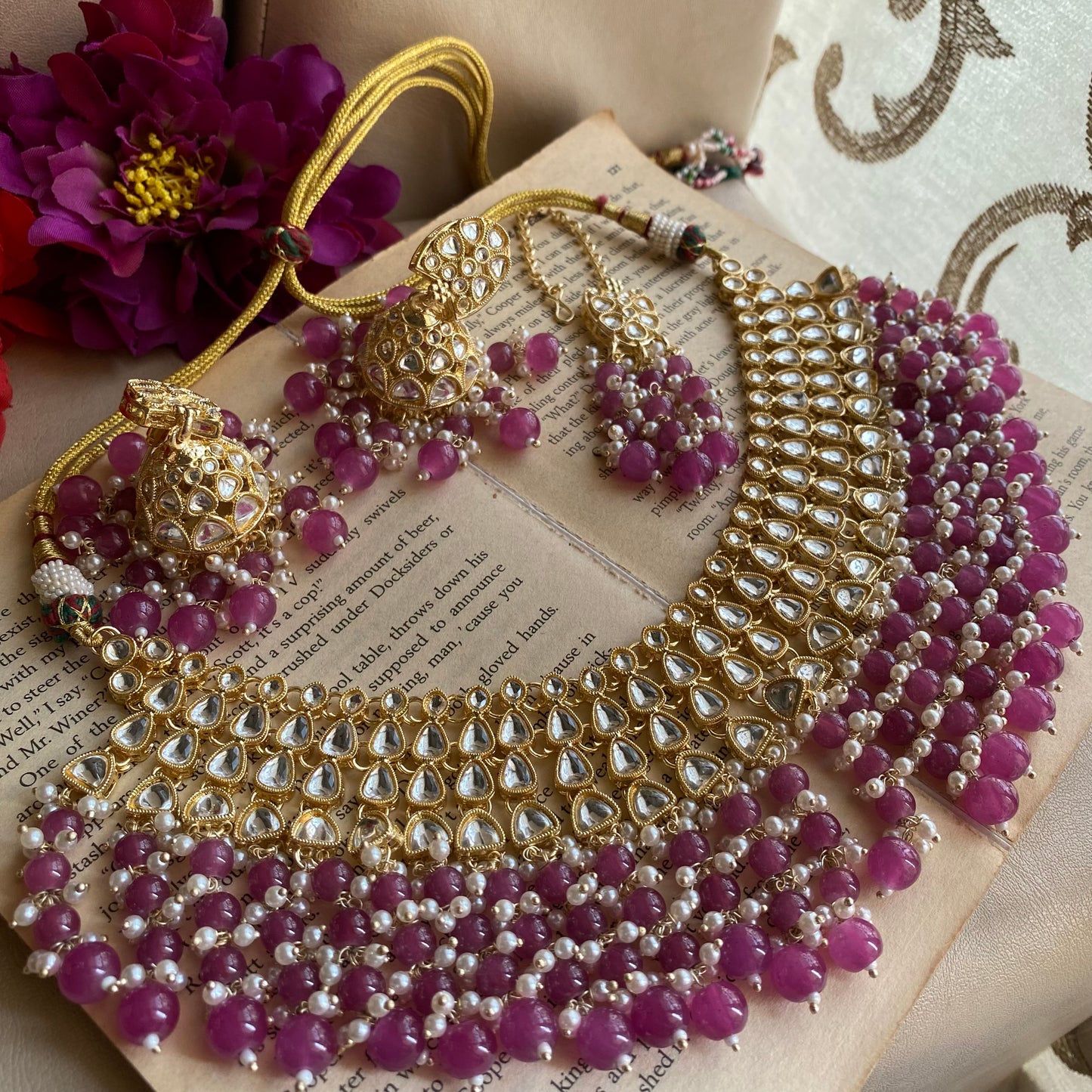 Mishika choker (Purple)