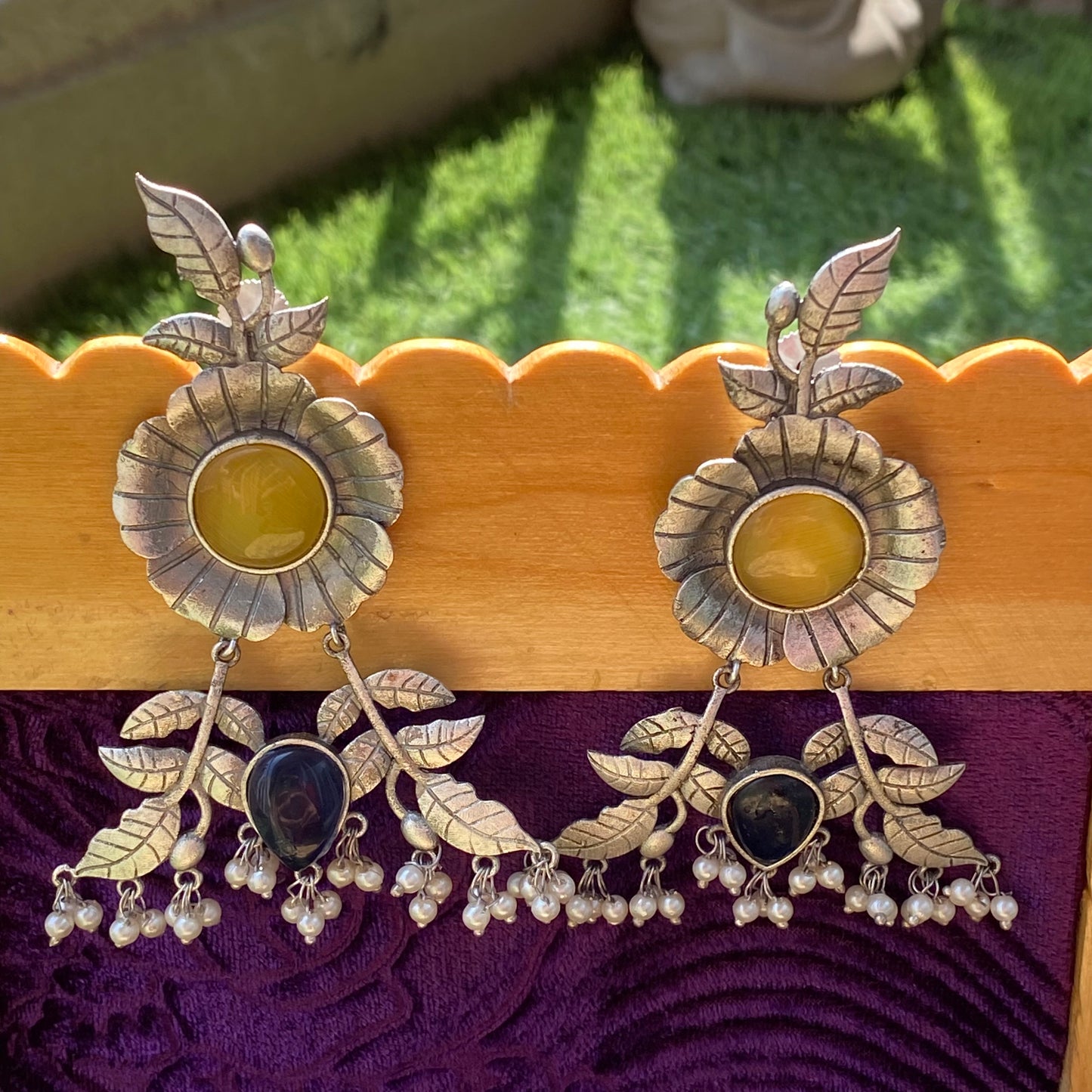 Pushpa earrings