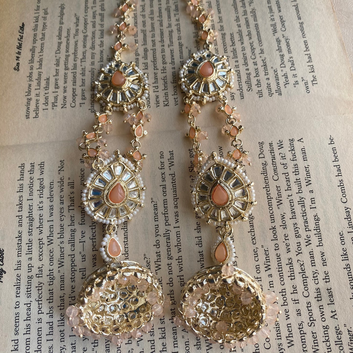 Harnam jhumkas