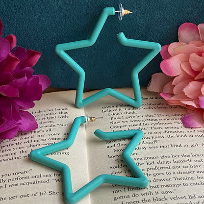 Acrylic Star earring