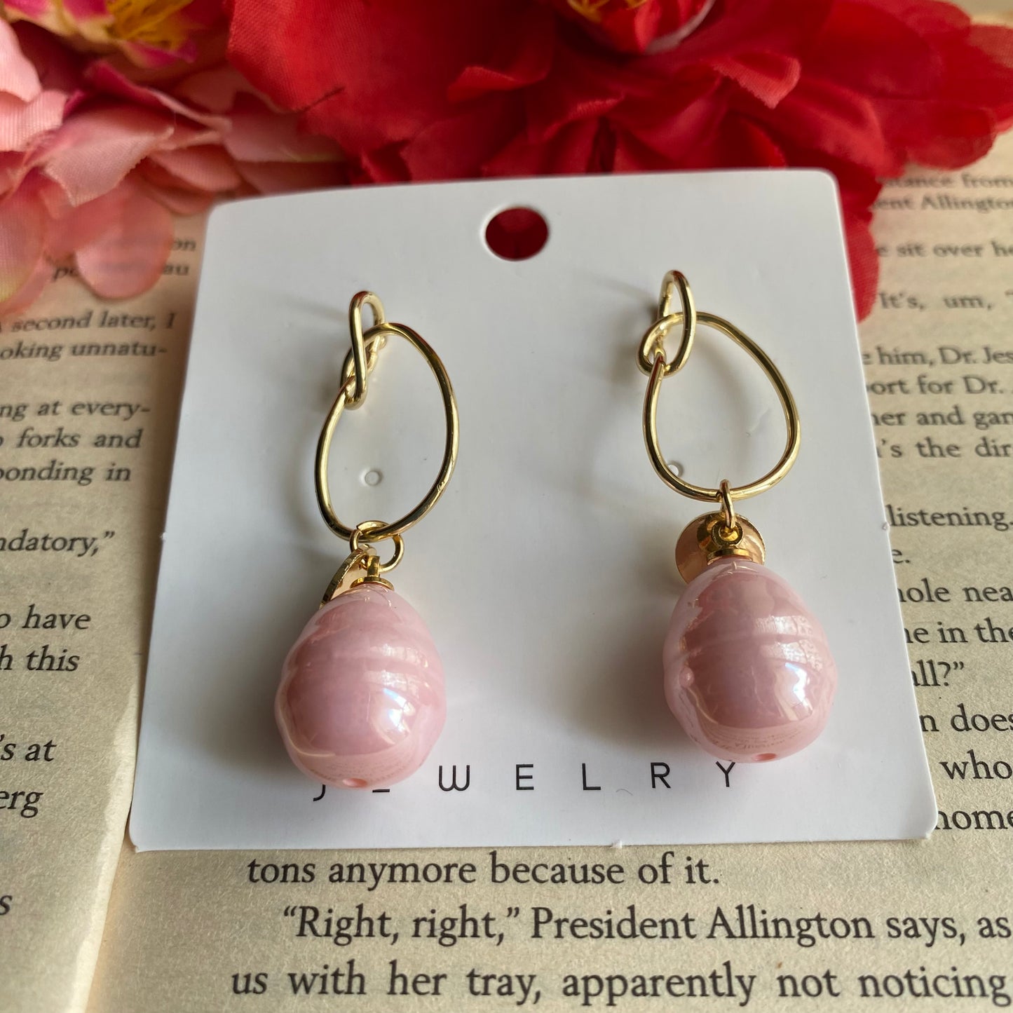 Druzy earrings