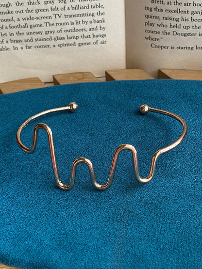 Heartbeat bangle