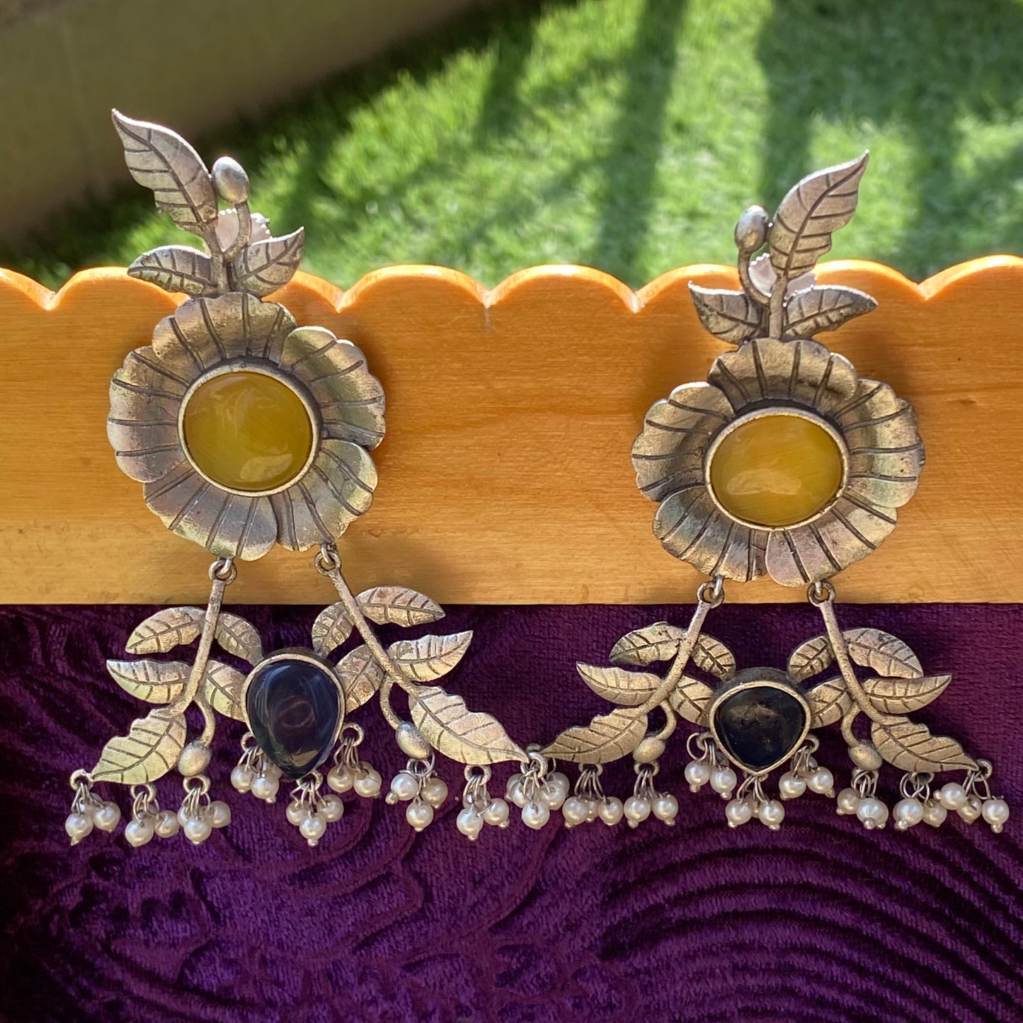 Pushpa earrings