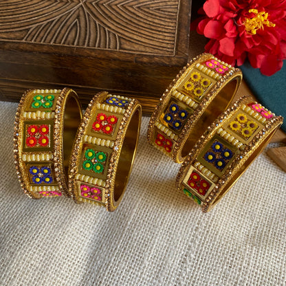 Multi flower bangle