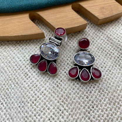 Three drop stone stud