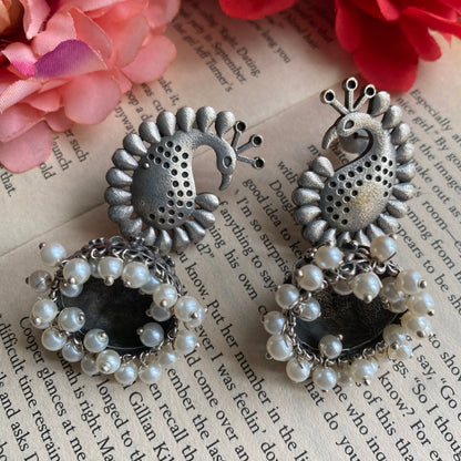 Peacock jhumka