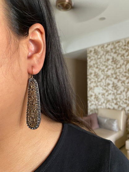 Sequin Beaded earrings