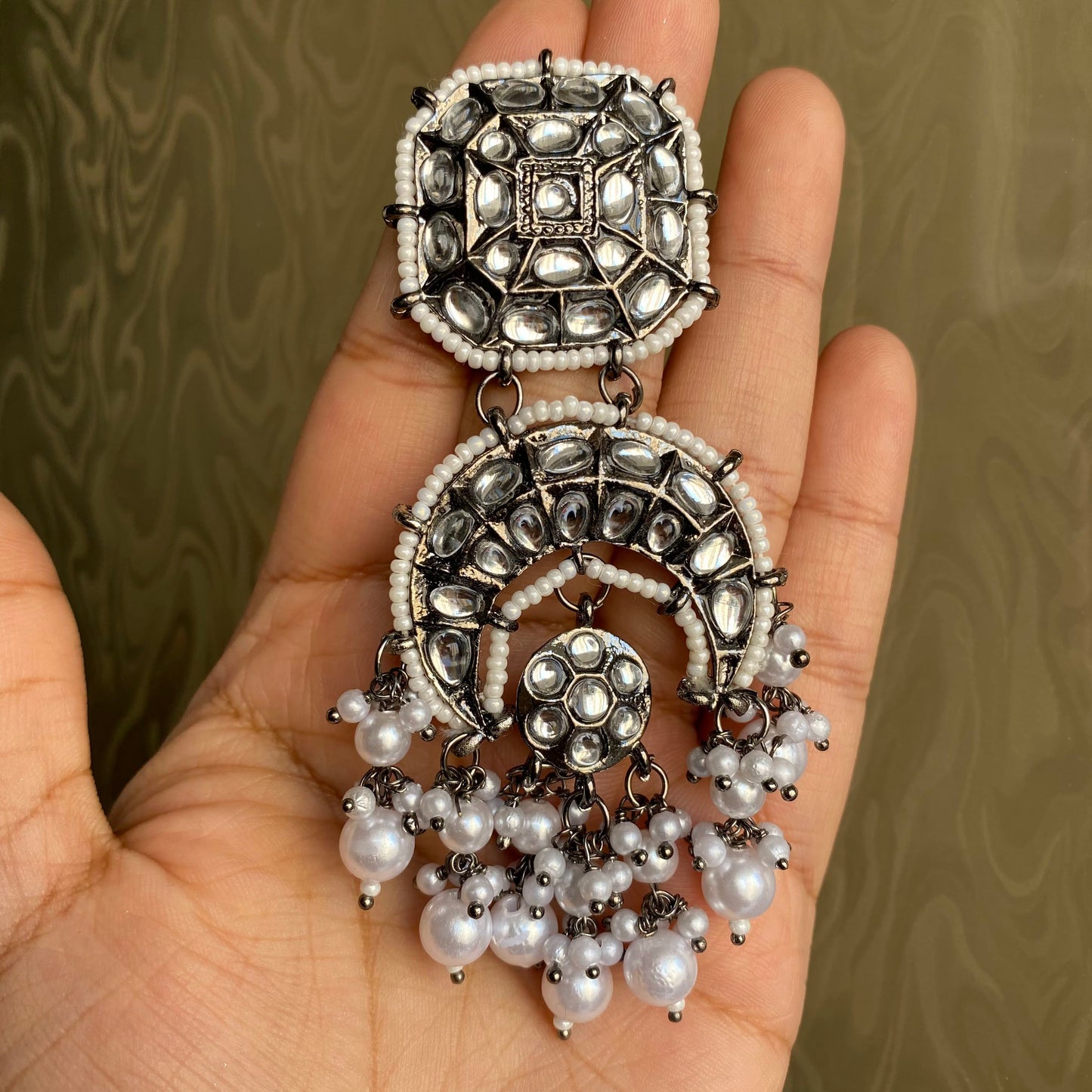 Chandni Zircon Chandbalis