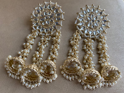 Sada Bahaar jhumkas