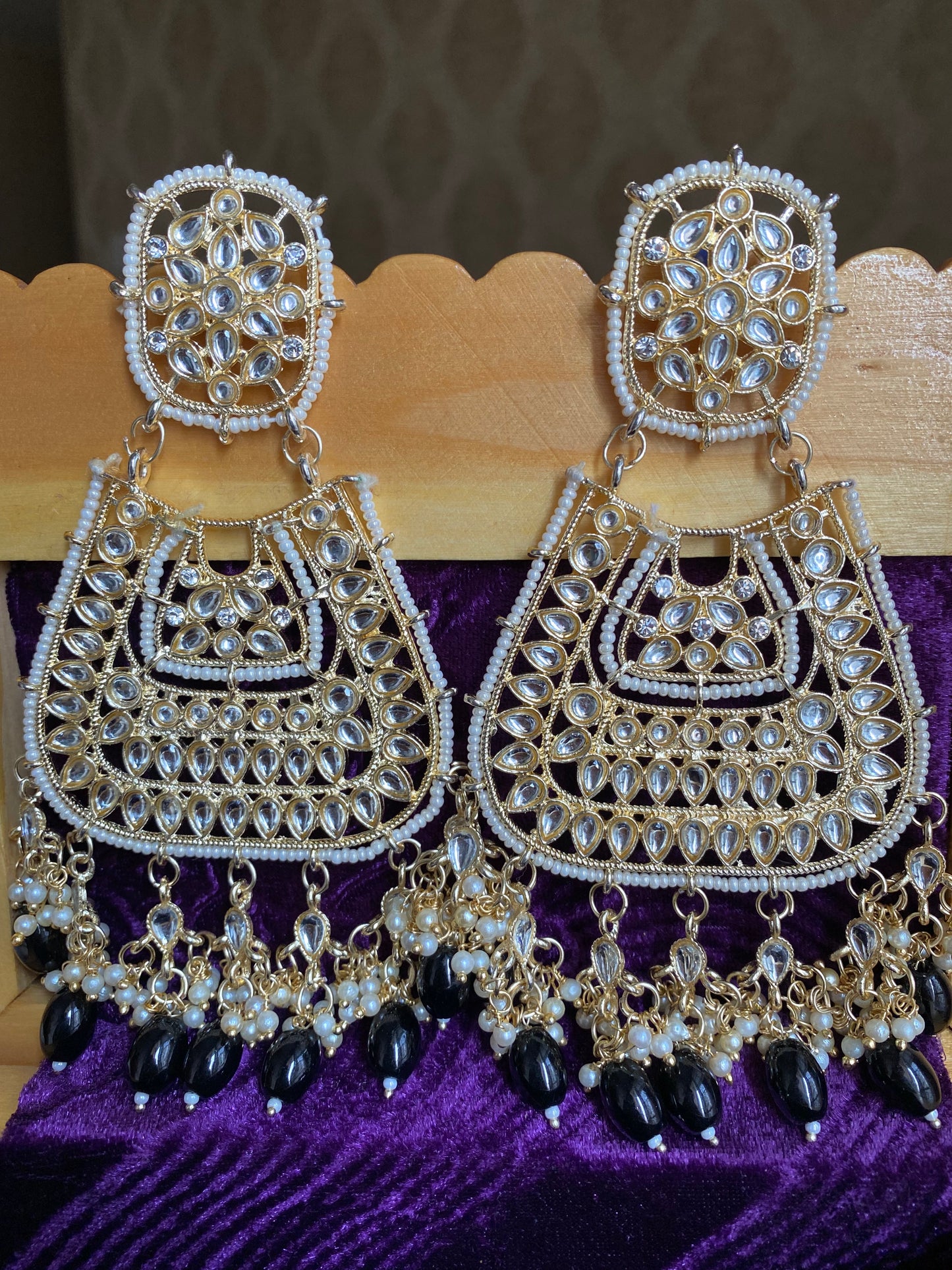 Oversized Kabira earrings