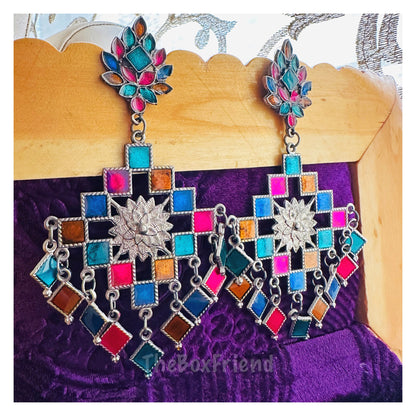 Multicoloured Earrings