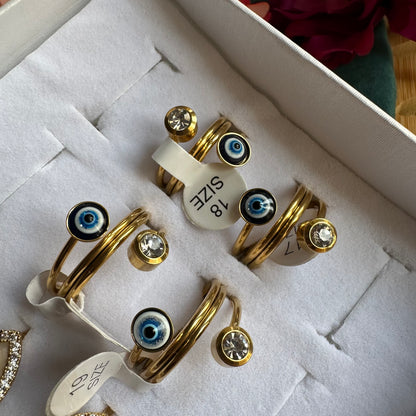 Sarah Evil Eye Ring