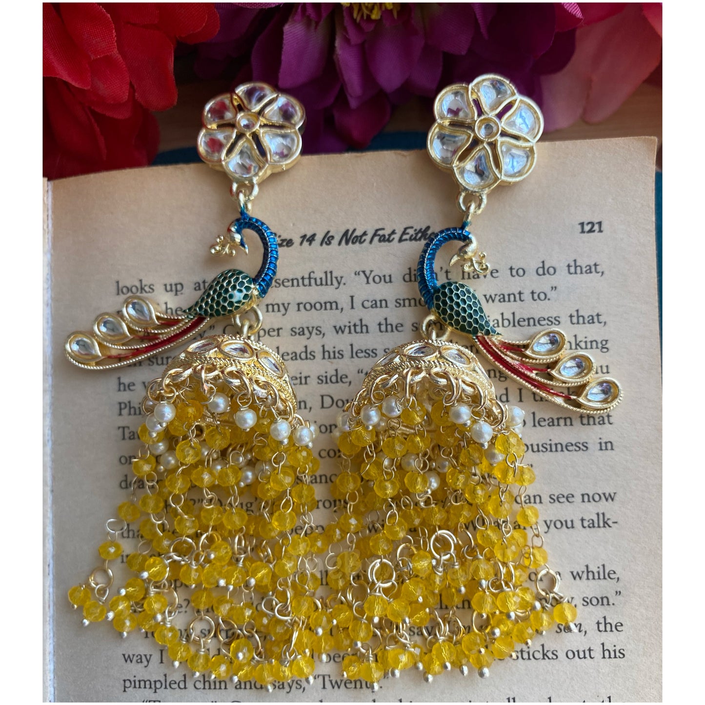 Mayuri Jhumkas