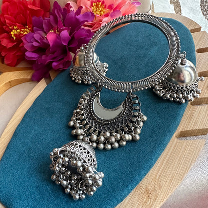 Mirror Jhumka Bangle