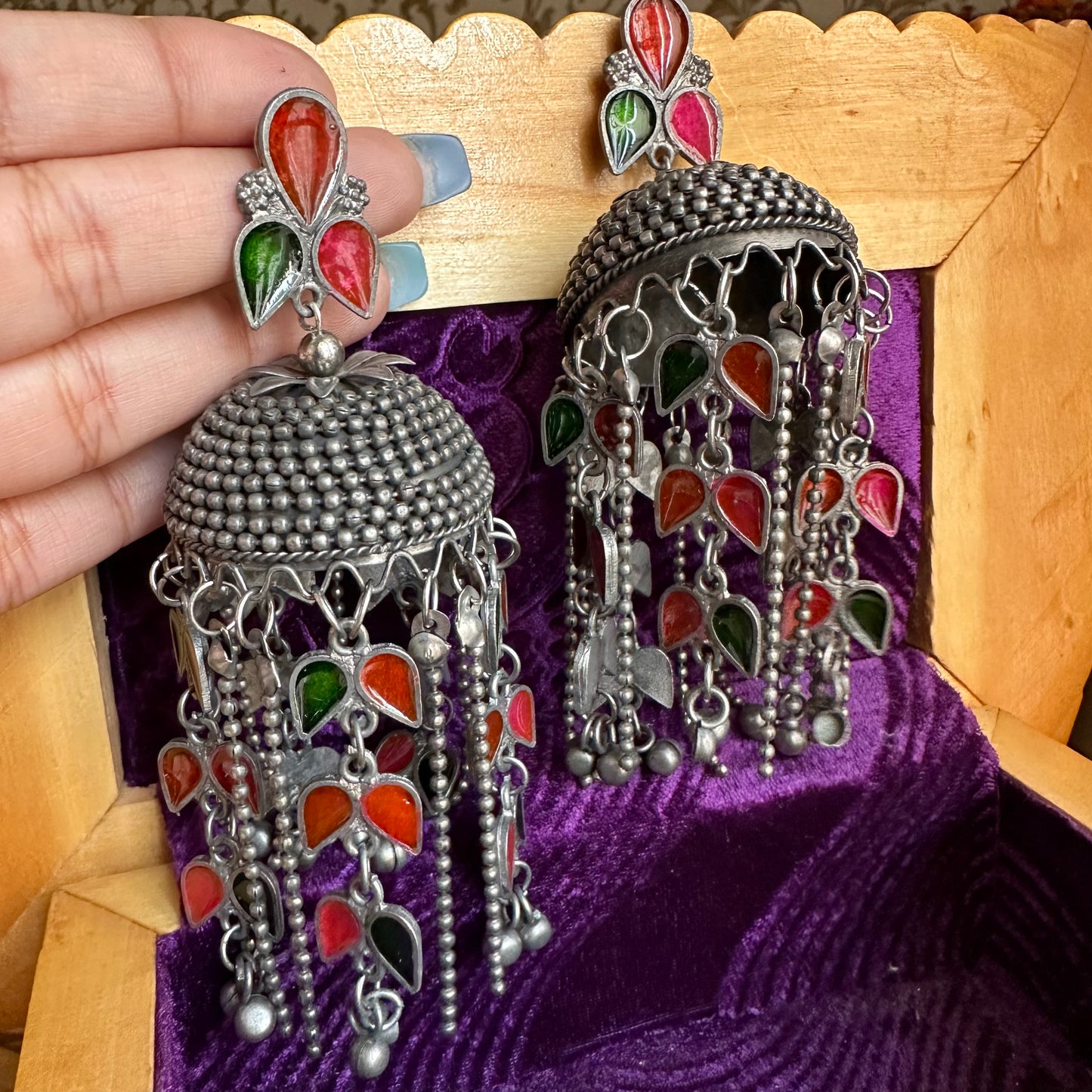 Fizaa Afghani Jhumkas