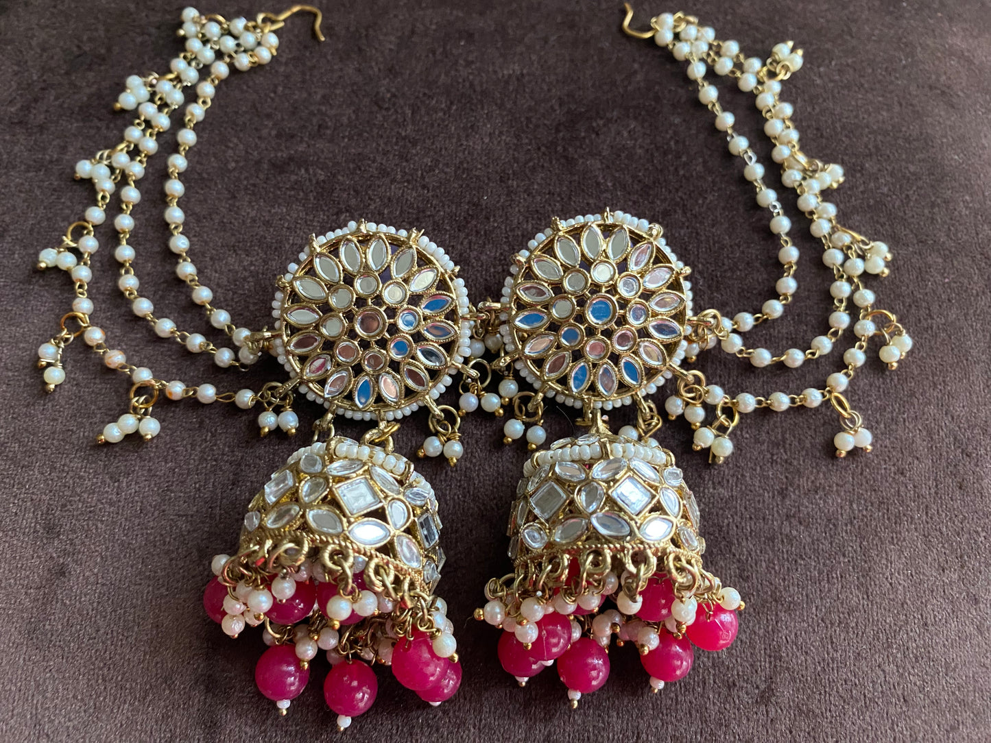 Kiara mirror jhumka