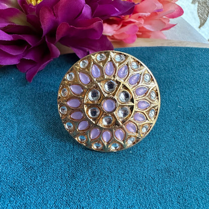 Jasmin Kundan Ring