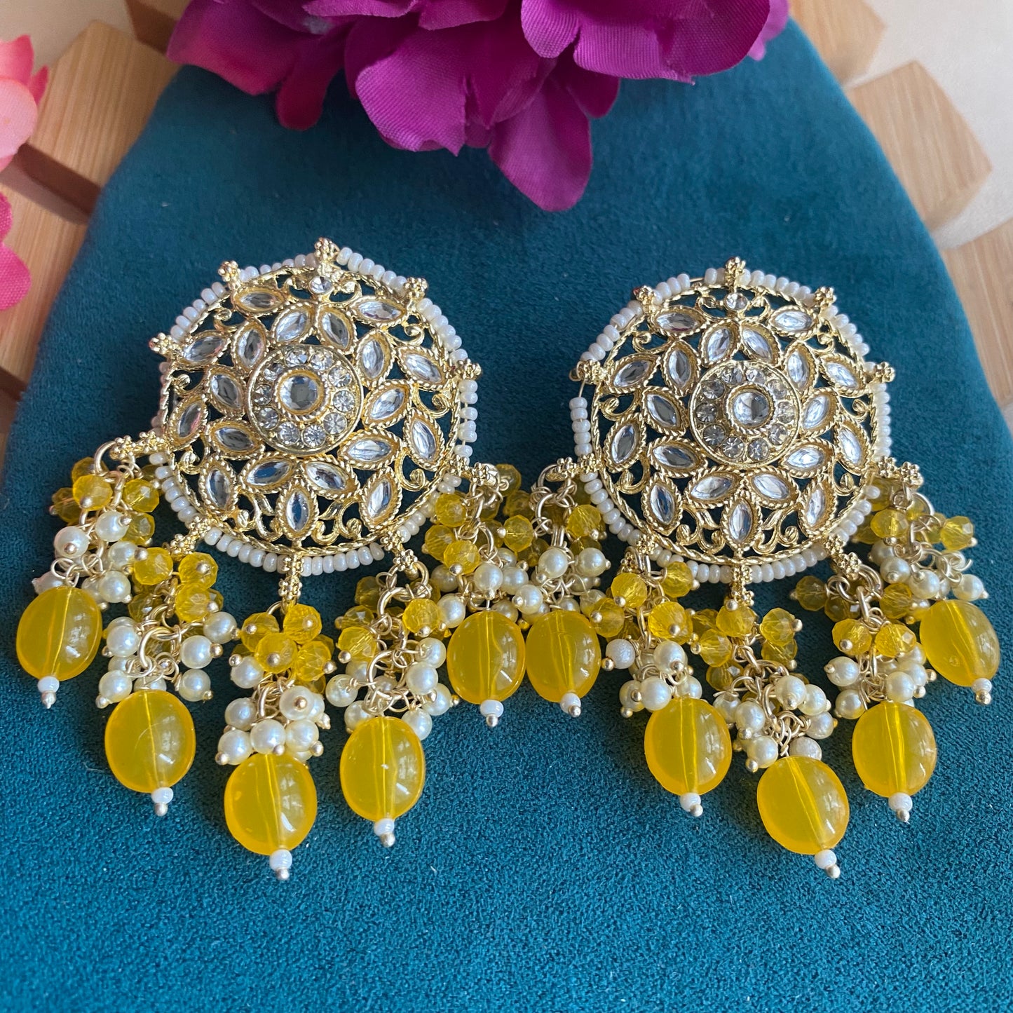 Mirza kundan studs