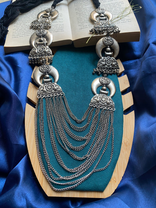 Eklavya long neckpiece