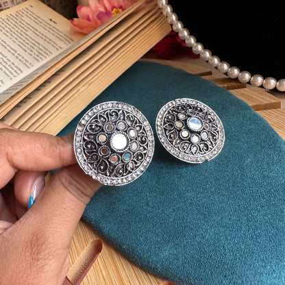 Amisha Mirror Studs